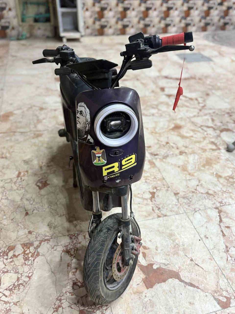 سلام عليكم دراجة آر ٩البيع نضيفه عطل البطارية سعر 200 قفل مكاني البصرة
*********** واتساب
