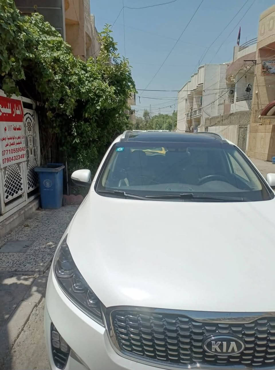 سلام عليكم
للبيع سورنتو خليجي موديل 2019
كشنات 2كهرباء
حساسات أمامية وخلفية 
سياره مكفولة كفاله عامه
بنراما
رقم بغداد بسمي
سياره كفاله عامه من صبغ والباب
ماشيه 98. حقيقي 
كشنات تفهئه وتبريد
الاتصال على هاذه رقم 
***********
 مكان بغداد
7راكب
