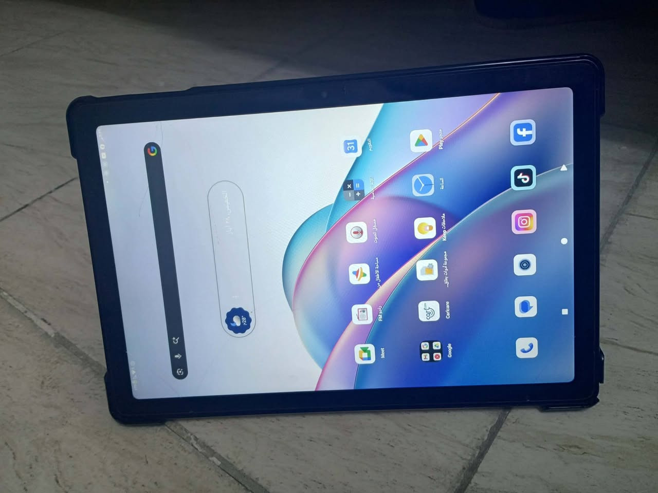 سلام عليكم 
ايباد TECNO MEGA PAD10 
ذاكرة ‭128‬ معالج HlioG80
اندرويد 14 
مستعمل قليل ملحقات كامل 
***********السعرة ‭175‬ مكاني بغداد حي العامل
