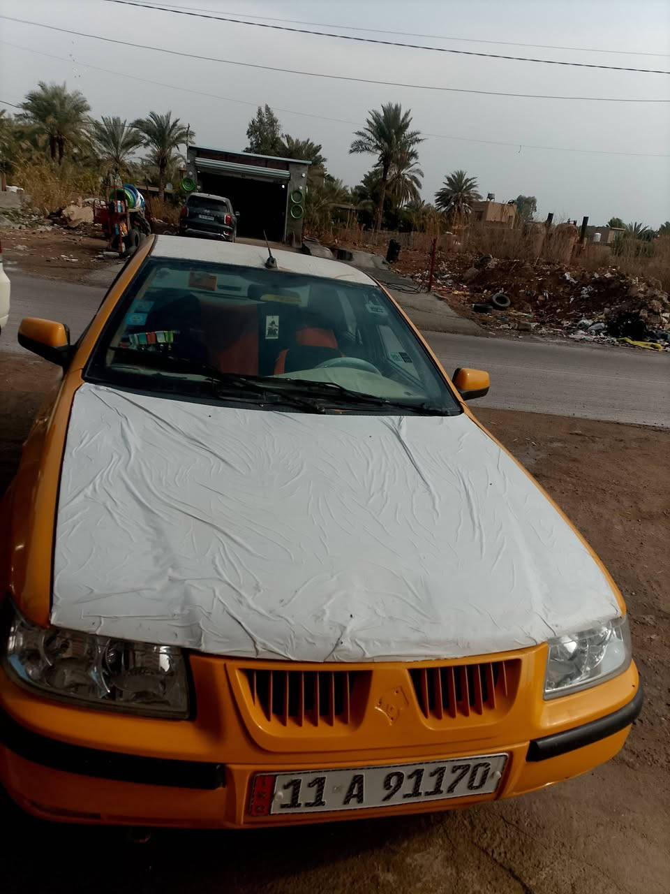 سلام عليكم سمند البيع موديل 2011 مكينه كيار مكفول مكان بغداد الدوره ***********
