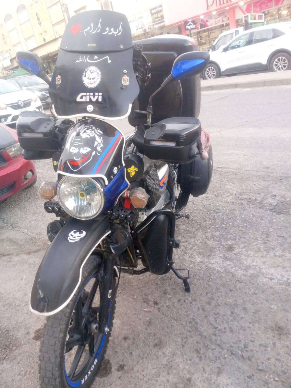 السلام عليكم بوكسر لبيع 2022 دراجه نضيفه وخير من الله كامله مابيها اي فقط فقط نمره  مامثره بشي سعر 1250مكاني سليمانيه ***********
