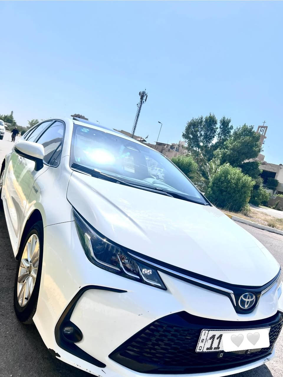 السلام عليكم للبيع ✔️
تويوتا كورلا (Hybrid) موديل 2024 العلامة الزرقاء (هجين ) ماشية 41الف  السونار مرفق مع الصور السعر (23)مليون وبيها مجال بسيط بغداد زيونة/ رقمي للاتصال/ ***********
