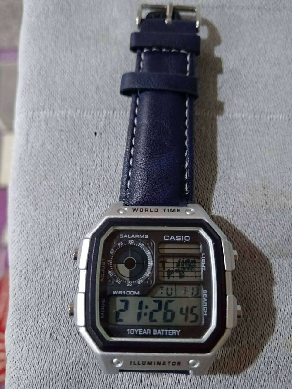 ساعه كاسيو خريطه ياباني جديد، سير جلد وسير عسكري،
سعر الساعه الوحده ب 15،
مكاني بكربلاء، 
توصيل موجود،


**إذا كنت صاحب هذا الإعلان وتريد حذفه لأي سبب، رجاءا أرسل رسالة إلى الدعم الفني**