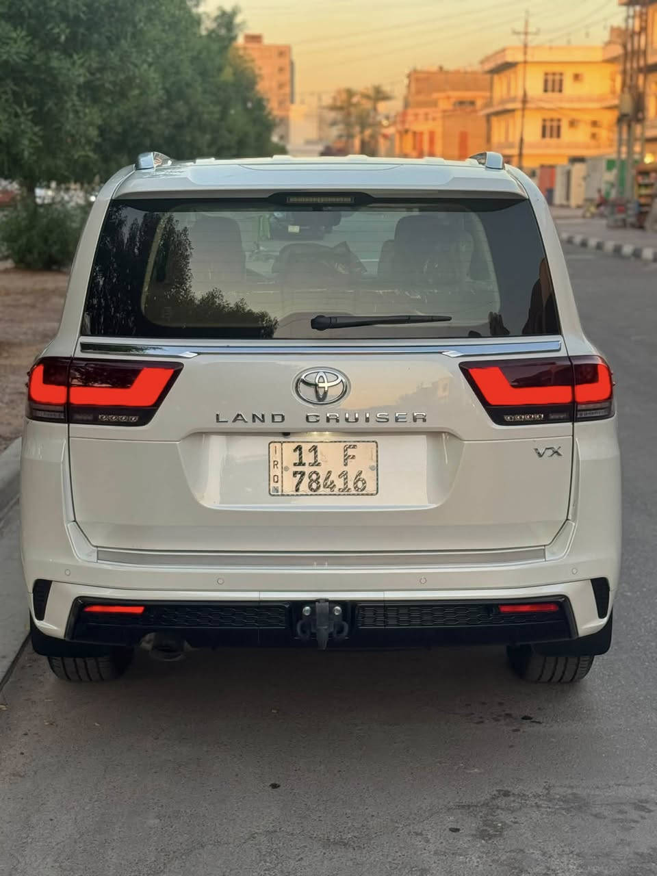 لاندكروز 2024 SAS ضمان كفاله عامه  VX محرك تنفس طبيعي السياره   بشوفت الزيرو سنويه باسمي

عداد الكيلو /متر 3 الف كيلو 

💎السياره مغلفه بالكامل PPF حتى الجام مغلف 💎 

عنوان /المنصور الداودي خلف مطعم الساعه 

💥محرك 6 سلندر 4000 تنفس طبيعي 
💥سلايت 
💥بصمه +  تشغيل عن بعد + دخول ذكي 
💥هاندربيك بصمه + اوتو هولد 
💥نظام منع اصطدام  مع بريك تلقائي 
💥كراسي جلد + كراسي جميعها كهرباء  
+كرسي السايق ذاكره 
💥ثلاث شاشات اصليه مع هتوفان 
💥مرايه جانبيه تعتيم ذاتي + مرايه وسطه تعتيم 
💥لايت ثلاث عدسات لد + اشاره لد + لد صباحي + بكلايت لد 
💥كراسي تدفئه وتبريد 
💥تبريد بيانو 
💥ستستم سماعات JPL
💥 دفلوك نظام زحف 
💥 حساس امامي + حساس خلفي 
💥زراك لايت 
💥لحايا الدعاميات VX 
💥دركة جلد وصاج تحكم  
💥صندوك كهرباء 
💥عدد انظمه السياره فول 
💥ايرباك  عدد فول 

والبقيه مواصفات VX معروفه 

***********
