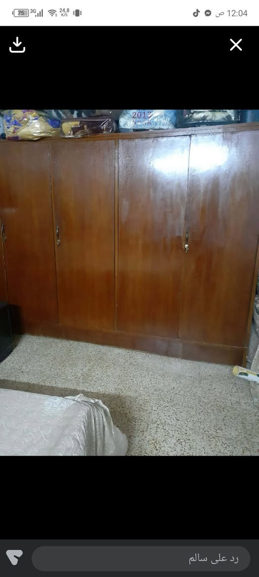 بيع مستعجل غرفة خشب نضيفة سعر 350 بيها مجال عنوان موصل يارمجه الغربيه.  متابعة لحساب


**إذا كنت صاحب هذا الإعلان وتريد حذفه لأي سبب، رجاءا أرسل رسالة إلى الدعم الفني**