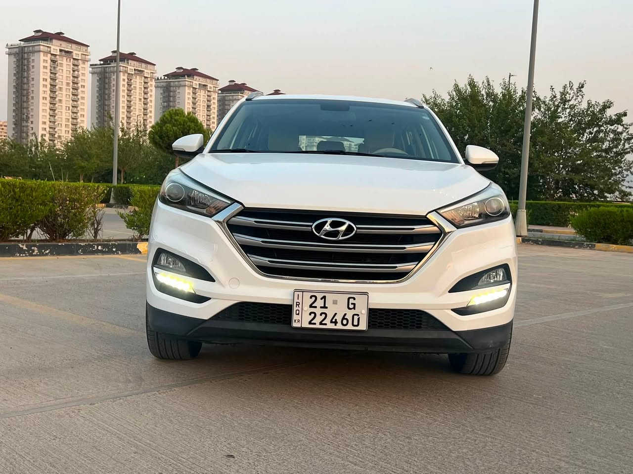 السلام عليكم البيع توسان 2018 خليجي 
كوري اصلي هند بريك رجل 
محرك2000دوش
مواصفات ستندر
تايرات جديده
سنويه ارقام هزه جديده السياره بأسمي
ماشيه120الف
سويجين
موجوده صورة السونار
فقط بيع  مانراوس
السعر172$
مابيهادينارمصارف السياره كلش جديده
مكانها السليمانية للاستفسار فقط اتصال
***********
