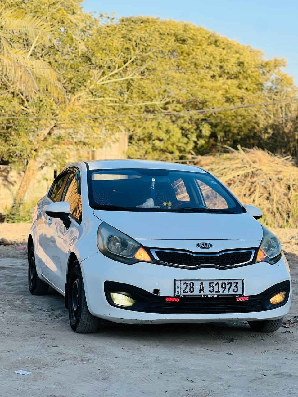 سلام عليكم كيه ريو موديل2013مكفوله كفاله عامه 
مكينه 1600 كفاله عامه مكينه گير تايرات مكفولات كهربائيات كلهة شغاله تخم تاير جديد السياره مذب عليه ربع گبل للشارع السعراتصل او بيك خير او دلل *********** / *********** مكان نجف ناحيت العباسيه
