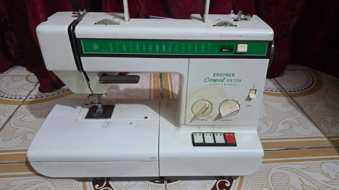 مكينة  خياطة إلكترونية يابانية  براذر الصنع من طراز Brother Compal DX758 للبيع  استخدام كلش قليل السعر ٩٠ مكاني داموك


**إذا كنت صاحب هذا الإعلان وتريد حذفه لأي سبب، رجاءا أرسل رسالة إلى الدعم الفني**