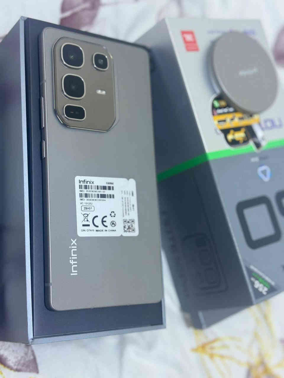 السلام عليكم
جهاز نوت 50برو انفنكس جهاز جديد مستخدم قليل جداً مع كافة ملحقاته اتصال خطين كاميرا بدقة عالية حجم الشاشة 6.74 سعره 350وبي مجال بسيط عنواني الرمادي5كيلو للاستفسار رقم الهاتف ***********❤

