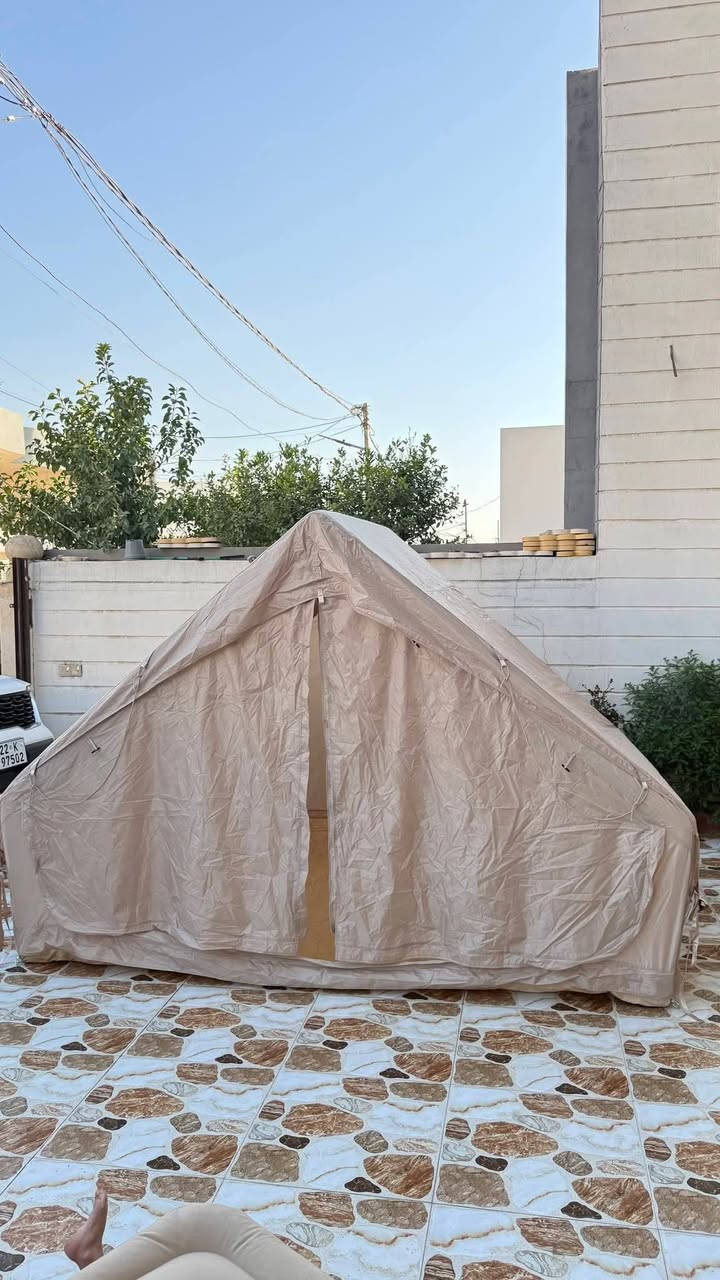 #متوفر خيمه  نفخ  ماركه اوربي  القياس طول 3متر والعرض 2متر وارتفاع  2متر  نوع القماش اكسفورد  ملحقات بمب يدوي جنطه وحبال وسكك  السعر ٢٠٠ الف للحجز والاستفسار التواصل على الواتس اب ***********
