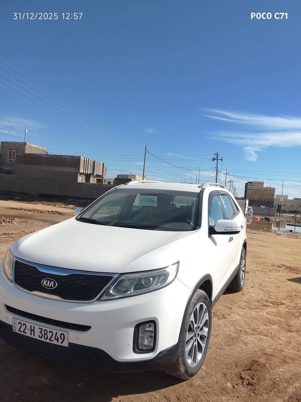 السلام عليكم سورنتو فول مواصفات سياره جديده ماشيه 160 رقم اربيل دولي من الشخط مكان قلعه سكر الناصريه سياره حلوه خير من خير تدللون  الهاتف***********7
