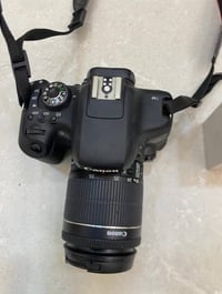 كانون 700d • عدستين • بطاريات ٤