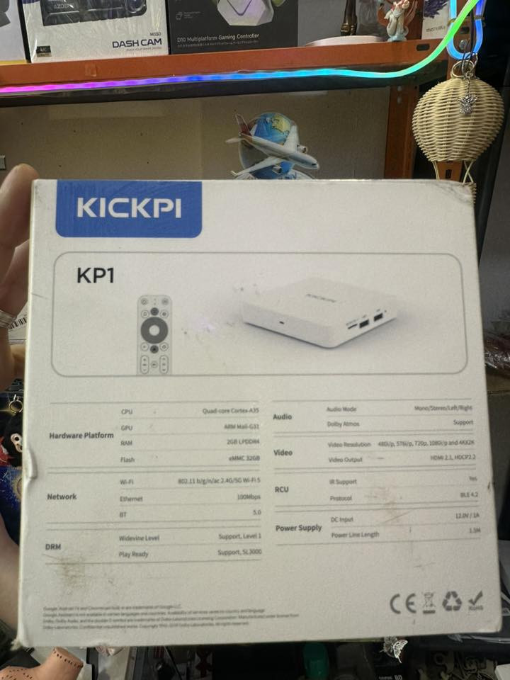 يا الله تيفي بوكس kickpi ، سعره غالي بلموقع الي يخدمه ينطي سعره.


**إذا كنت صاحب هذا الإعلان وتريد حذفه لأي سبب، رجاءا أرسل رسالة إلى الدعم الفني**