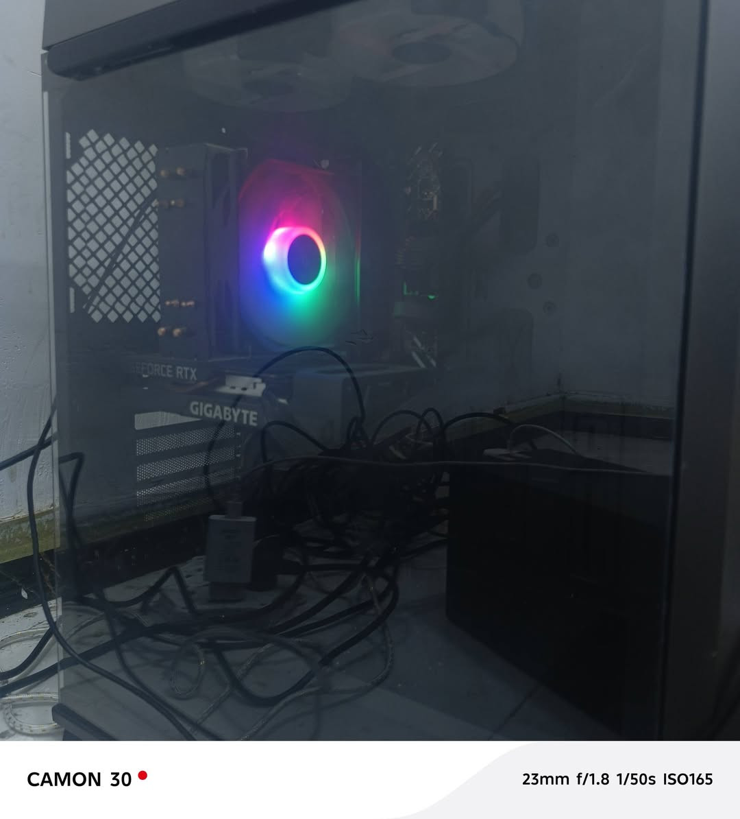 السلم عليكم المواصفات كل اتي 
cpu i5-12400f
Gpu 3060 8gb
ssd 256gb|
hdd 1tb
ram 16gb ddr3 3200mhz
شاشه 200  هيرتز  msi 
muose reazer 
kayborde gaming 45%
muose bad 60x30
wape came 1920x1080
ups 15 min 
كربلاء الحولي الجديد ١٠٠
 ***********
950 ضبط ربع ما ينزل من سعره 💗
