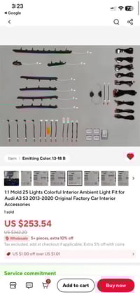 ليد • أودي A3/S3 • ٢٠١٣-٢٠٢٠