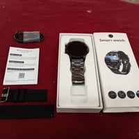 ساعه ذكيه • دائريه • حالة ممتازه