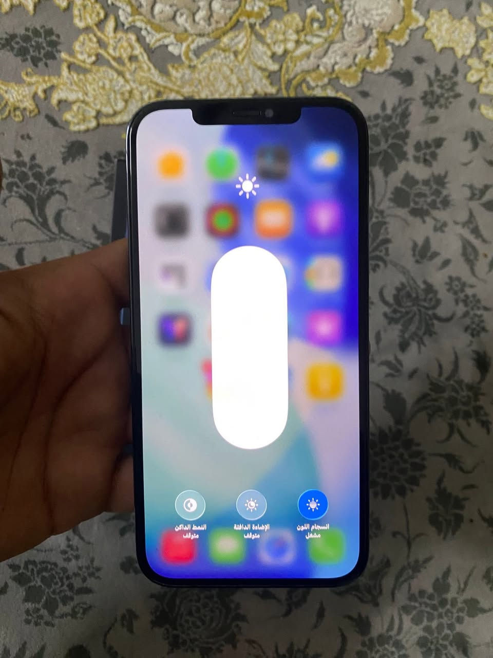 12 برو ماكس
جهاز مكفول من فتح وتر بروف 

شرق اوسط عربي

ذاكرة 256

بطاريه75

جهاز نضيف ب معنى كلمه

سعر525 وبي مجال بسيط 

للاستفسار ***********
