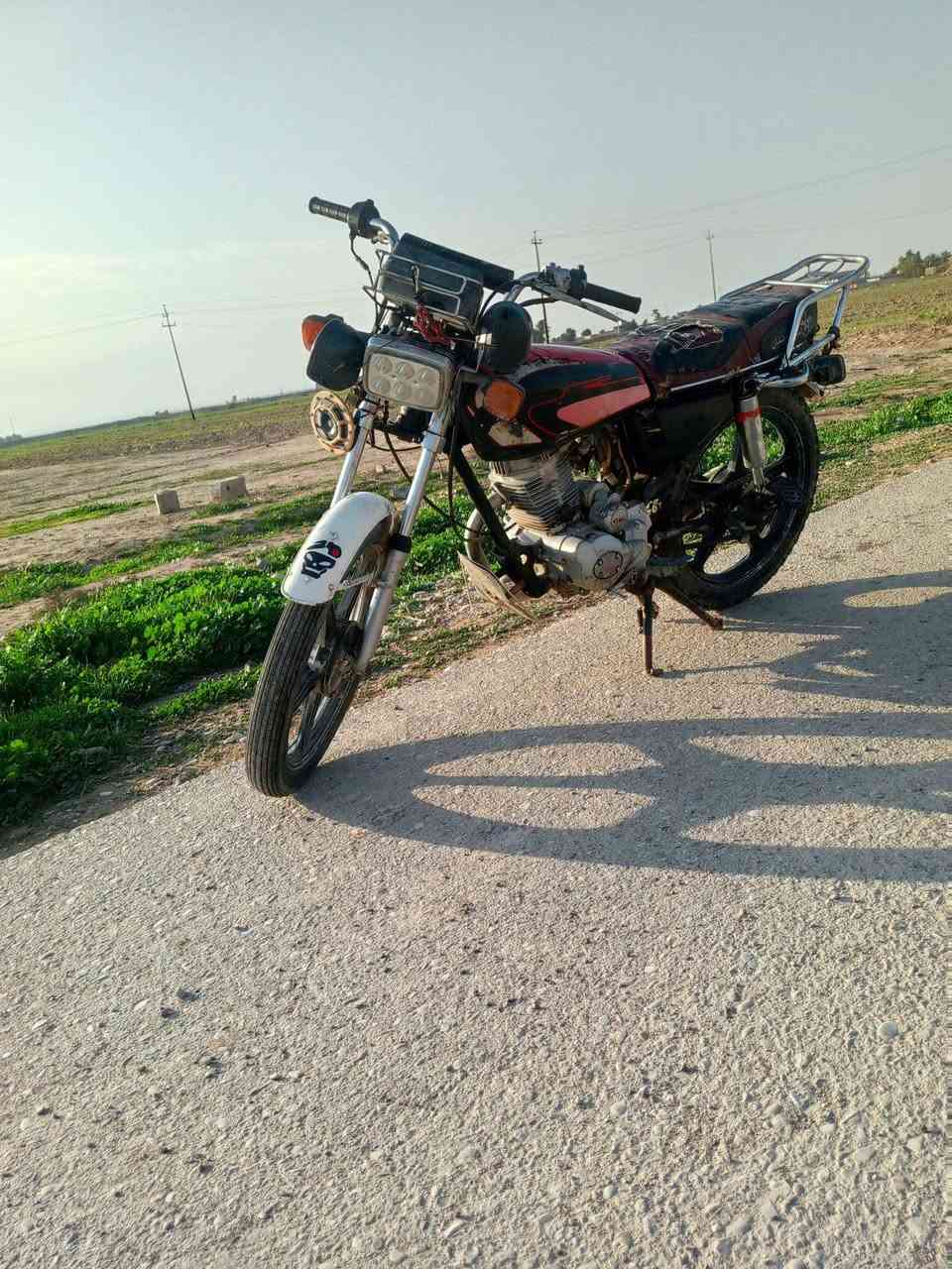 سلام عليكم دراجة البيع موديل 2019اوراق بي دراجة حلوة تخم تاير جديد السعر 310وبي مجال اشراي يخابر ما يتواجد خاص رقم الهاتف ***********مكان قرتبة قريت كشكول
