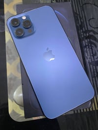 ايفون 12 برو ماكس الجهاز وتر ما مفتوح مكفول كامله كل غراضة بطارية 73 ب...