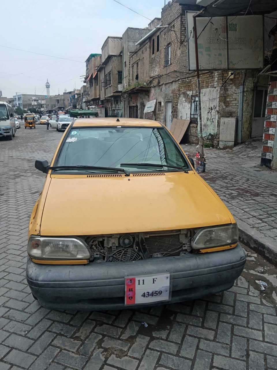 السلام عليكم من رخصة الإدارة المحترمة سايبه موديل ٢٠١٢ مصفره هيئه وغرامات رقم بغداد نكليزي تحويل مباشر مكان السياره بغداد الكفاح قرب مستوصف الشيخ عمر رقم الهاتف *********** السياره جاهزه مال شغل السعر ٢٥ ورقه
