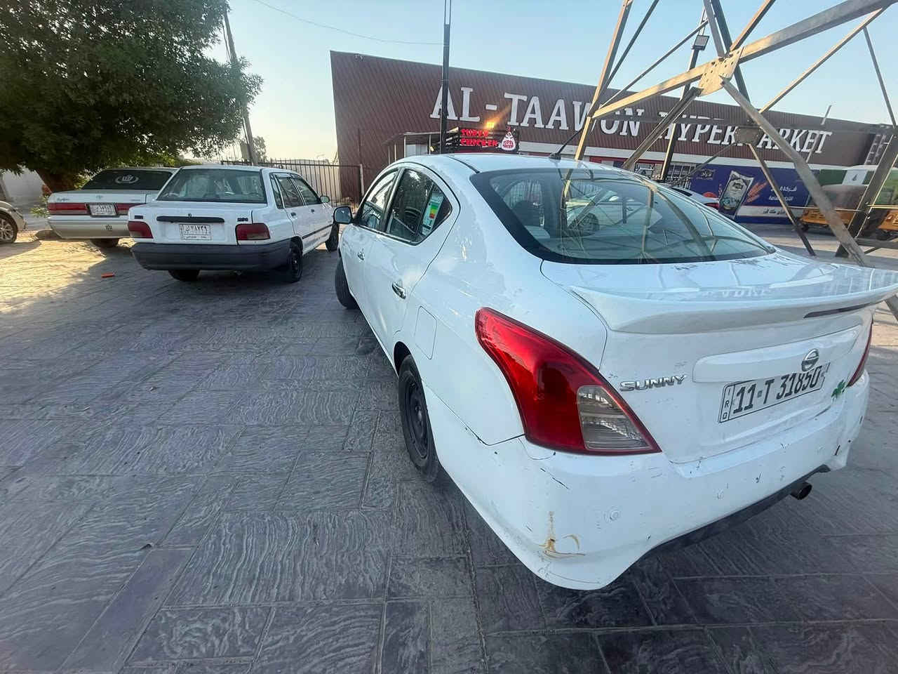 السلام عليكم نيسان صني هندي موديل 2019 سياره بسمي رقم بغداد سياره مكينه كير كفاله سياره يرادلها فان مال تبريد و دعاميات ثنين سياره صدر غرفه تايرات جديد مكاني بغداد الحريه السعر 85 رقم ***********
