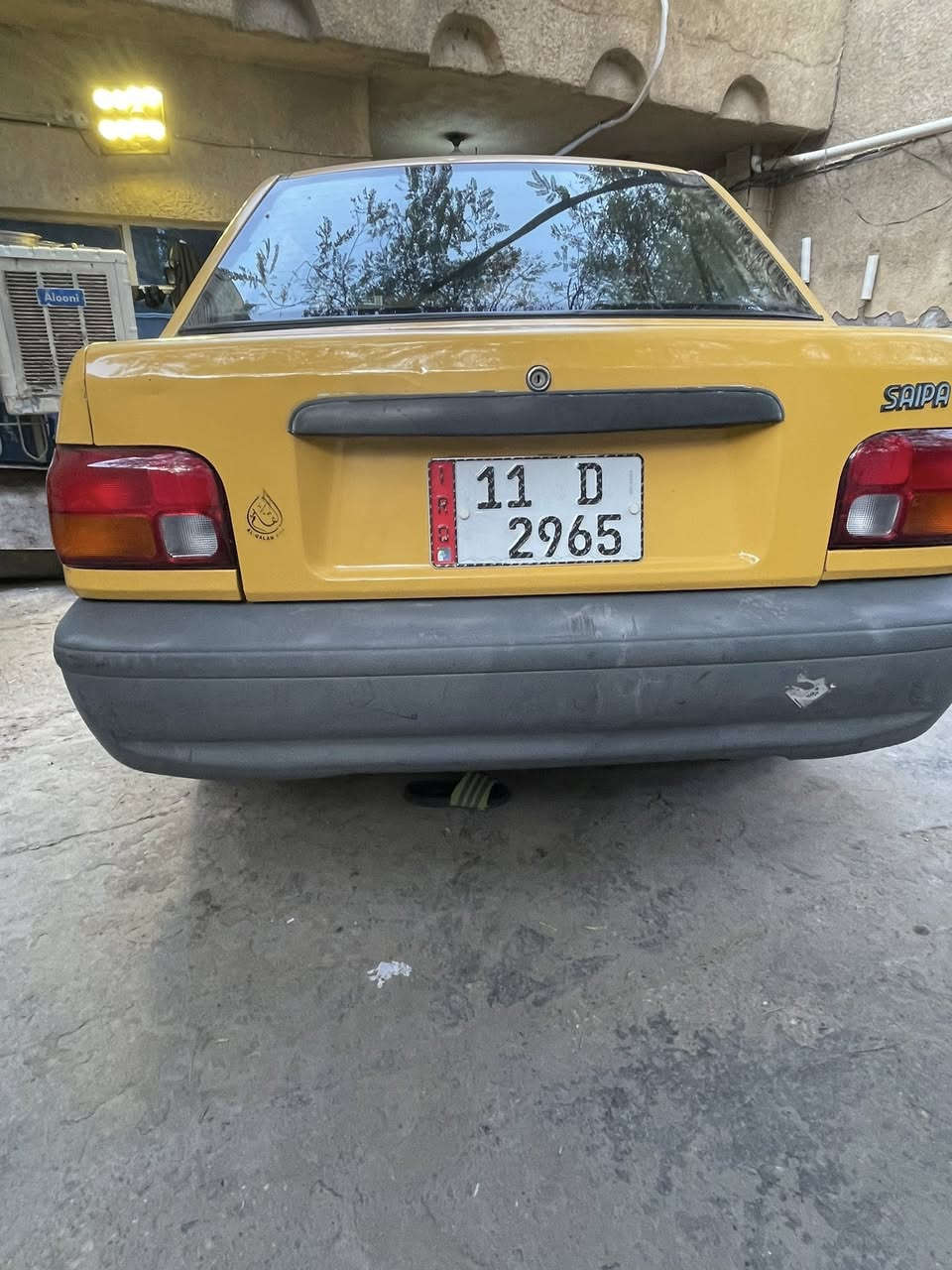 السلام عليكم
سايبا للبيع 2011 السيارة نظيفة تخم تاير حداديه تبريد شواطي مكفولات هيئه مصفره السياره على وضع الشوكه السعر 31$للاتصال ***********
