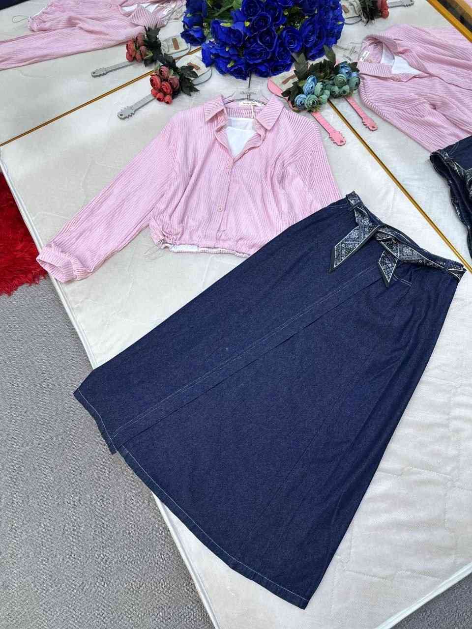 الكولكشن الصيفي  يبداً من هنا 📍
طقم  تنورة 3 قطع يجنن خامة ايروبين + جينز بوبلين صيفي إيطالي  
قياس:38-40-42-44-46-

كوالتي عالي الجودة للضمان الفحص بحضور المندوب 
#طقم_تنورة #بعقوبة_ديالى #الديوانية_صلاح_الدين #كركوك #صويرة_طواريج_حله


**إذا كنت صاحب هذا الإعلان وتريد حذفه لأي سبب، رجاءا أرسل رسالة إلى الدعم الفني**