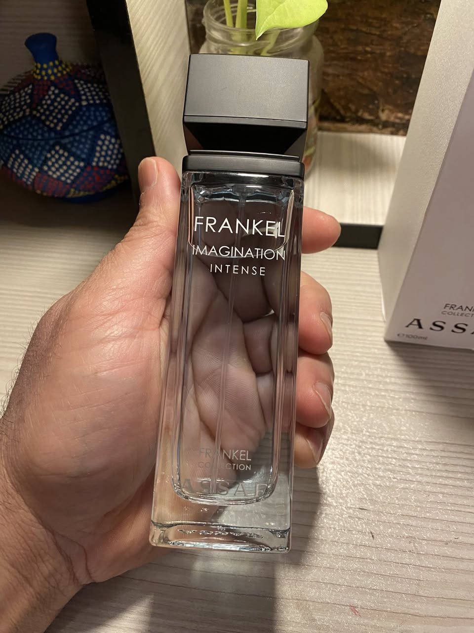 اسعد الله ايامكم بكل خير🌺

للبيع عطر FRANKEL IMAGINATION INTENSE من عساف الاصدار الجديد نسخه الانتينس... متاح بسعر مناسب 45 الف دينار فقط مصدر شرائه من الوكالة في السعودية...دمتم سالمين🌺


**إذا كنت صاحب هذا الإعلان وتريد حذفه لأي سبب، رجاءا أرسل رسالة إلى الدعم الفني**
