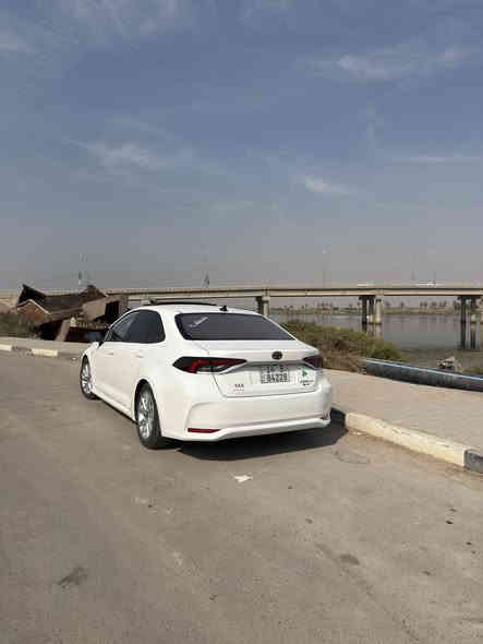 السلام عليكم تيوتا كورلا 2025 ماشية ١٥ الف فقط كفالة عامة ماعدا طخة خلف باب السكن لون ابيض خليجي شد صيني حرة السيارة باسمي فول مواصفات 
كشنات جلد 
رادارات 
نقاط عمياء
 تحديد مسار 
مثبت سرعه 
دخول ذكي
 لدات ترحيب 
فتحة السيارة فول للاخير  
للتواصل ***********
