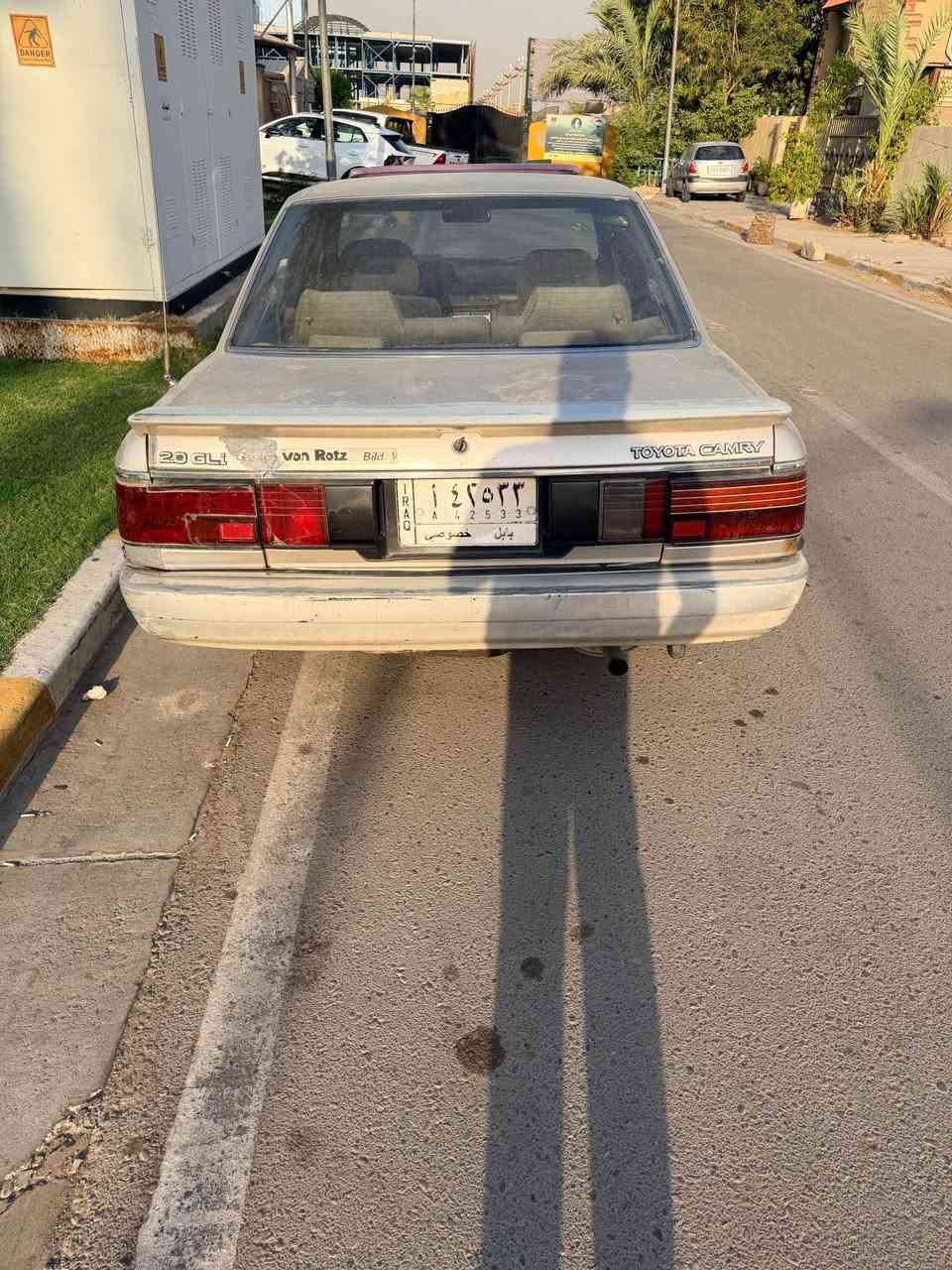 كامري موديل 1991
كير اوتوماتيك 
محرك وكير ممتازات
يسرا بلاد بدون تحوير 
بلاديه بدون صبغ 
فول مواصفات 
فتحه سقف 
السعر ٣٢ ورقه فقط 
مكاني بغداد منصور 
للاستفسار
*********** بغداد, العراق
