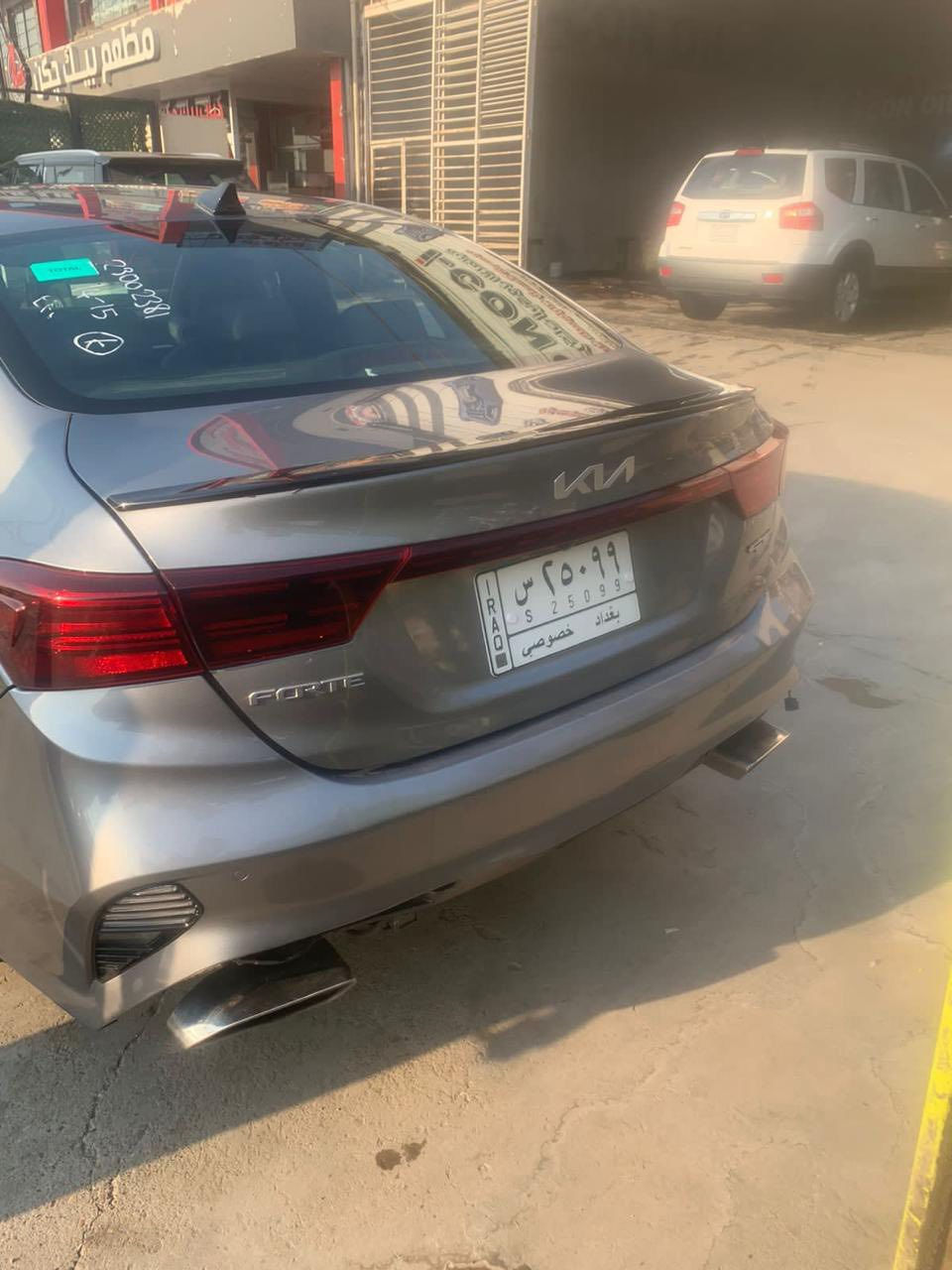 كيافورتي 2022
🔥Gt lien اعلى موصفات 
ماشيه السياره :30m
سياره : كير عادي 🚙🚗
⚡️محرك سياره 1600
⚡️ بصمه 
⚡️ تحكمات ستيرن 
⚡️فتحه سلايد روف
⚡️تشغيل عن بد HoLDato
⚡️دخول ذكي لسياره وبصمه أبواب 
⚡️فتح صندوق حساس عن بعد وتحس عن بعد 
⚡️مري جانبيه حساسه ونقطه عمياء ومستشعره 
⚡️ رادار امامي خلفي ومستشعر وحساسات 360 درجه 
⚡️ شحن الجهاز واير ليس Remote phone charging
⚡️نضام auto hold كهربائي تحكم في الكير اوتماتيك في الازدحام 
⚡️كشن جلد . 
⚡️تدفى تبريد بالمقاعد 
⚡️قياده ذاتيه Self-driving
⚡️مثبت سرعه وتحكم ستيرن ذكي وتحديد مسار 
⚡️شاشه حجم (10.9) CarPlay 
⚡️مقاعد كهرباء Electric seating
⚡️ثلاث انضمه لقياده : sport-normal-smart
⚡️سايد بريك  Sidebreak : بصمه 
⚡️لد امامي خلفي 
⚡️ثلاث انضمه car lights 
⚡️سياره حادثه موضح الجامع الخلفي تاير شي قليل ضرر ومسحوب حادث امريكا 
سياره رقم بغداد هزه ورقم جديد 
سعر السياره:150$
تفاصيل اكثر اتصل وتدلل 
***********
عنوان بغداد الجديده
