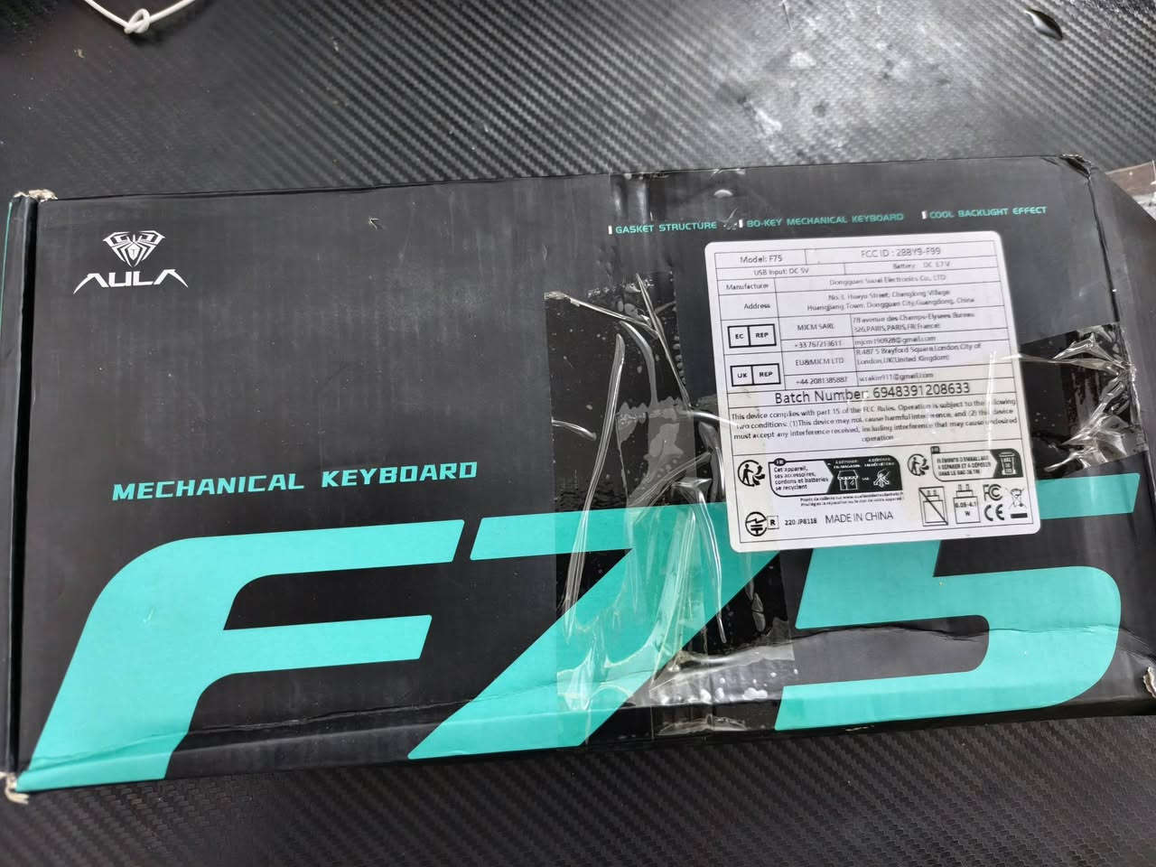 جويستك احترافي FLYDIGI VADER 4 PRO ويه الشاحن مالته السعر 65الف
كيبورد F75 السعر 35 الف


**إذا كنت صاحب هذا الإعلان وتريد حذفه لأي سبب، رجاءا أرسل رسالة إلى الدعم الفني**