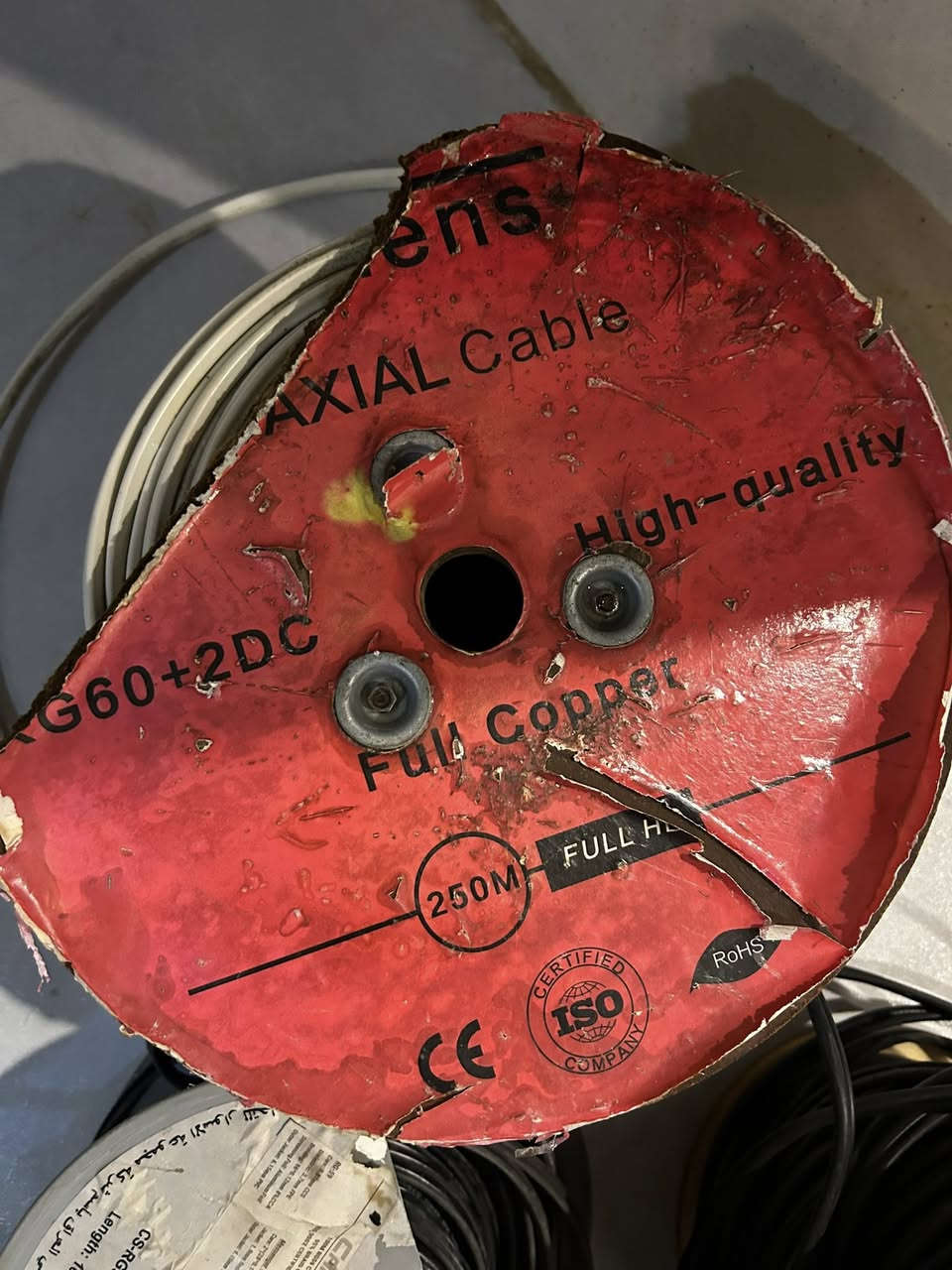 كيبل كاميرات
سعر متر ٦٠٠ دينار
يوجد توصيل


**إذا كنت صاحب هذا الإعلان وتريد حذفه لأي سبب، رجاءا أرسل رسالة إلى الدعم الفني**