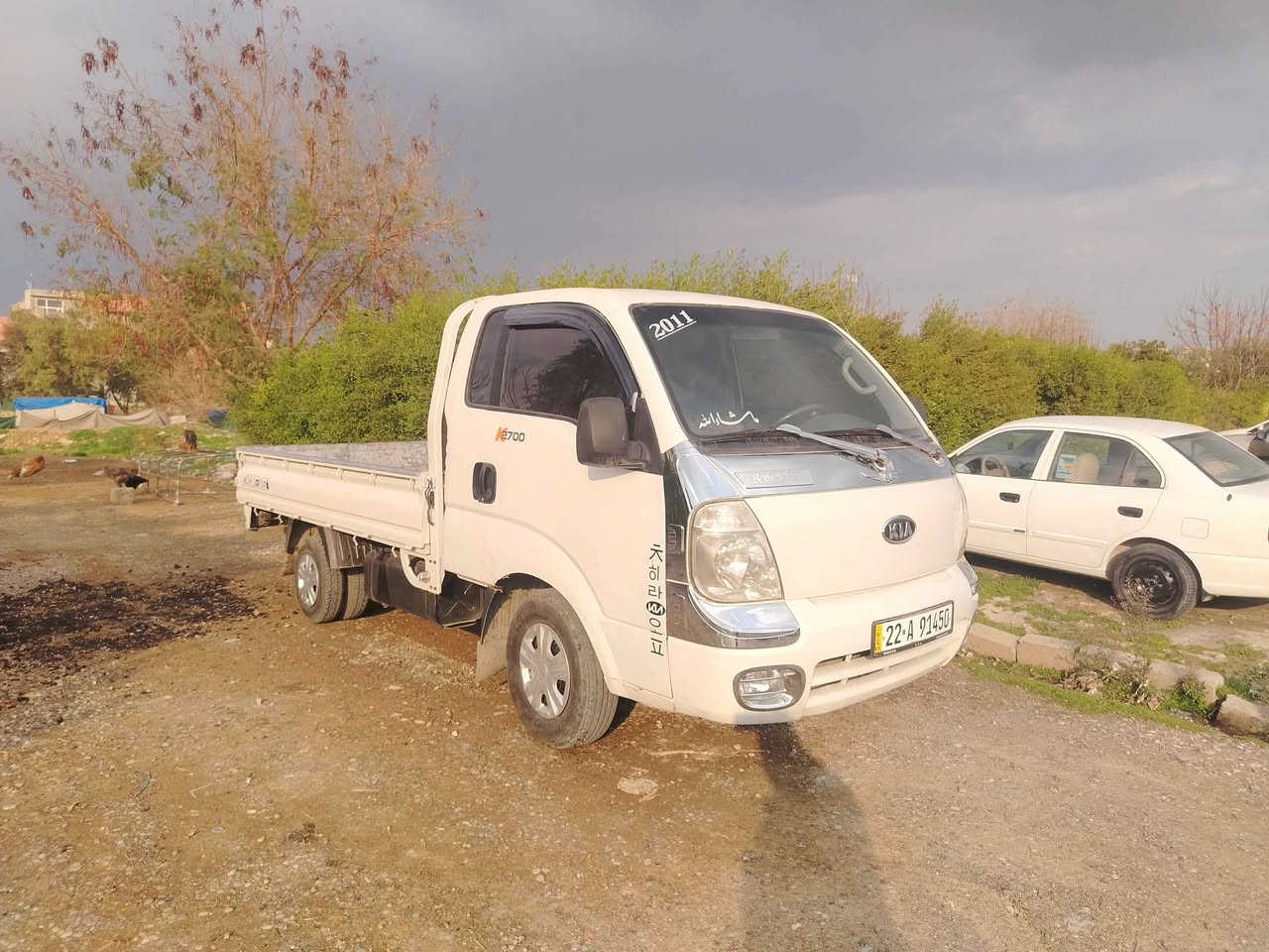 كيا ٢٧٠٠ موديل ٢٠١١ بدون صبغ فقط تعديل واحد بل باب رقم جديد سنوية منتهية كير محرك شرط شاصي شرط تحويل شرط *********** أربيل, العراق
