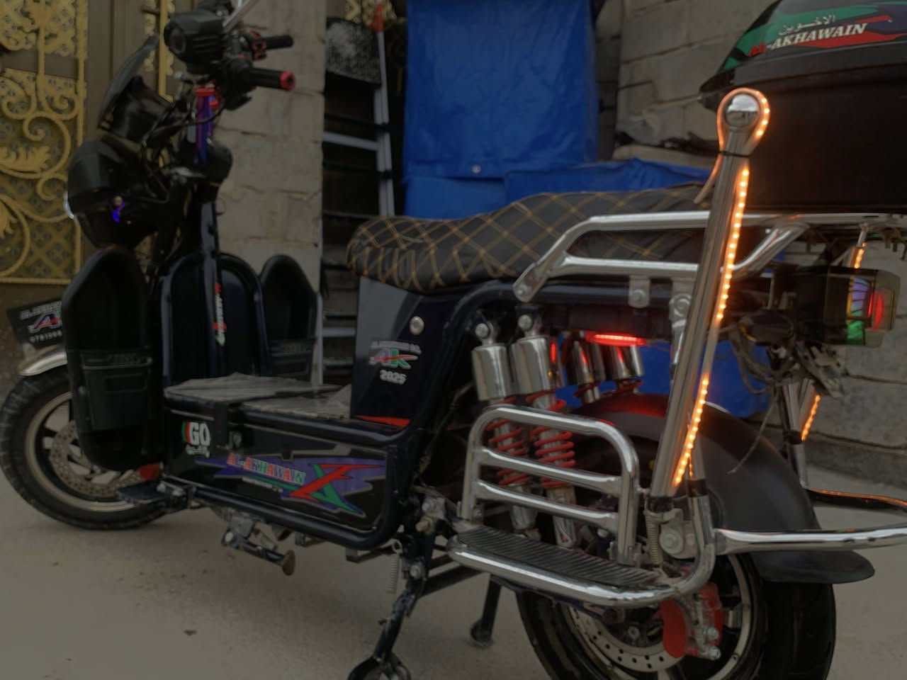 يالله دراجه جبلي همر شحن 2025
(6بطاريات)فول ع الفحص✅

جهاز مانع سرقه ✅

دبل إشاره ✅

زنون عالي وناصي ✅

نشرات كلها شغاله ✅

أشاير يمنى ويسى شغال ✅

بصمه شغاله ✅

قفل الموطور للامان شغال ✅

ام بي ثري شغال ✅

دبلات حمل عالي ✅

دراجه مرتبه فقط دا اروح بيها للشغل ونضيفه بيع مستعجل وسعر مناسب⁉️

تواصل واتساب او اتصل ع الخط 

مكاني الكرمه 

***********
