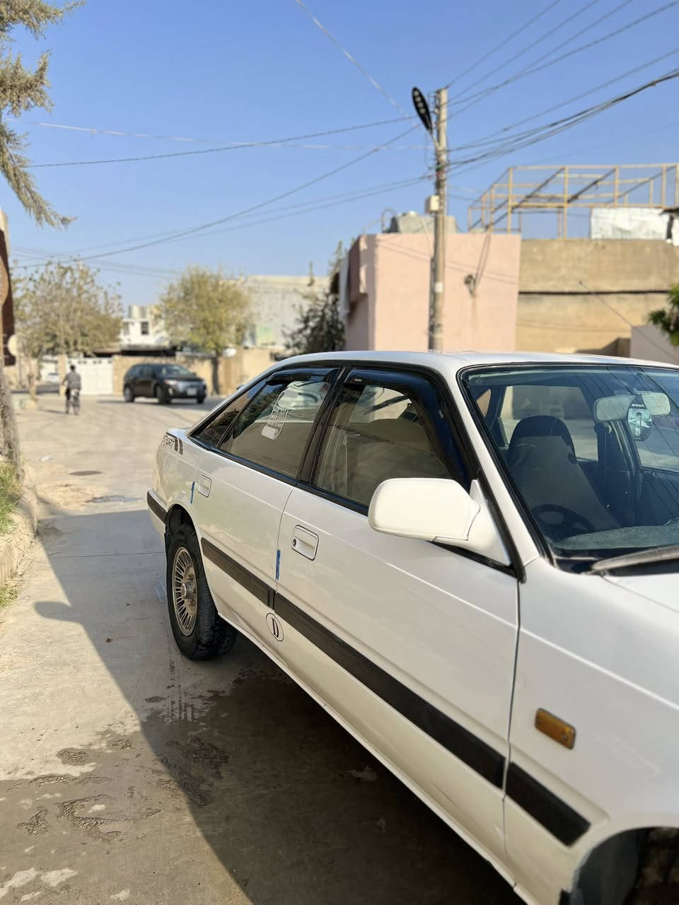 مازدا 626 1990 ئاڕم پلاستیک سلێمانی  مەکینە هەشت و بەخ
چوارجام کارەبا قفڵ مەرکەزی  گێڕو مەکینە و توندو تۆڵی بەشەرت  پەڵە پەڵە سبوخی هەیە 
شوێن چوارقوڕنە نرخی 34گەڵا
***********
