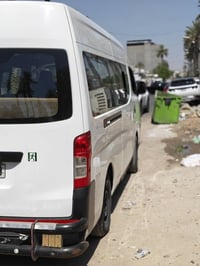 وبركاته نيسان اورفان موديل 2022 مكفوله كير محرك تبريد بدون صبغ فقط بار...