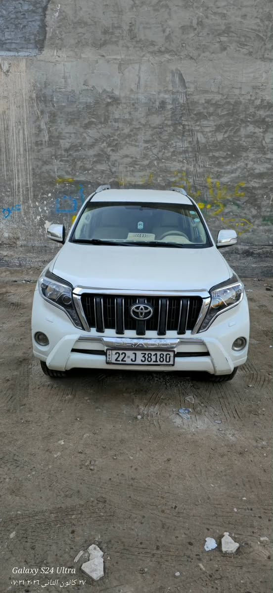 برادو 2014
أربعة سلندر 2700
كراسي أمامية كهرباء
بصمة 
وجهاز حماية
تشغيل عن بعد
رقم أربيل بأسمي
بيها حادث موضح مع صور السونار
ماشية 220 الف
تايرات جديدة
شاشة تاب
وشاشتين خلفية
للاستفسار على السعر
التواصل مع الرقم 
***********
اتصال أو واتساب
مكان السيارة بغداد حي الجهاد
