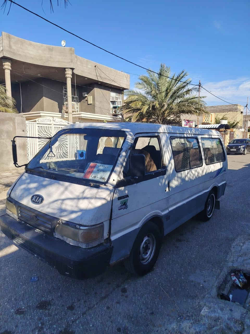 كيا بستا موديل 1995
رقم بغداد
محرك بي خيط بخار
ما داخله هيئة
دواخل نضيفه 
باقي خير من الله 
مرور ١٥٠ الف
إذا اكو مراوس اسيا هم ترهم 
السعر ٢٠ وبيه مجال
***********

