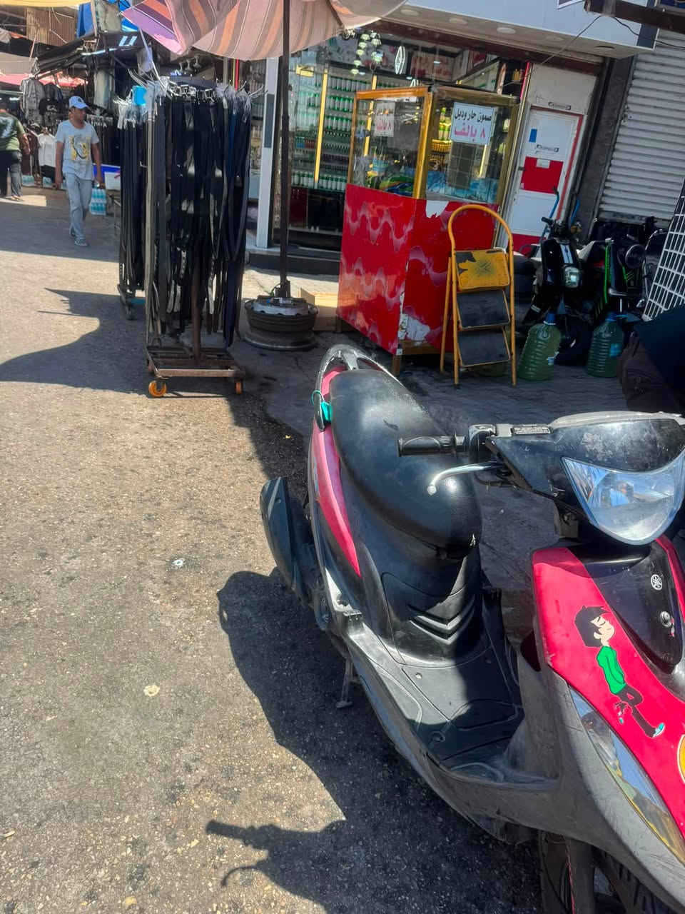 دراجه ماكس عدله نضيفه اخت الجديده مال رمبه   السعر مليون او مرواس بوليس كابريته مو نوزل الاتصال على الرقم ***********
