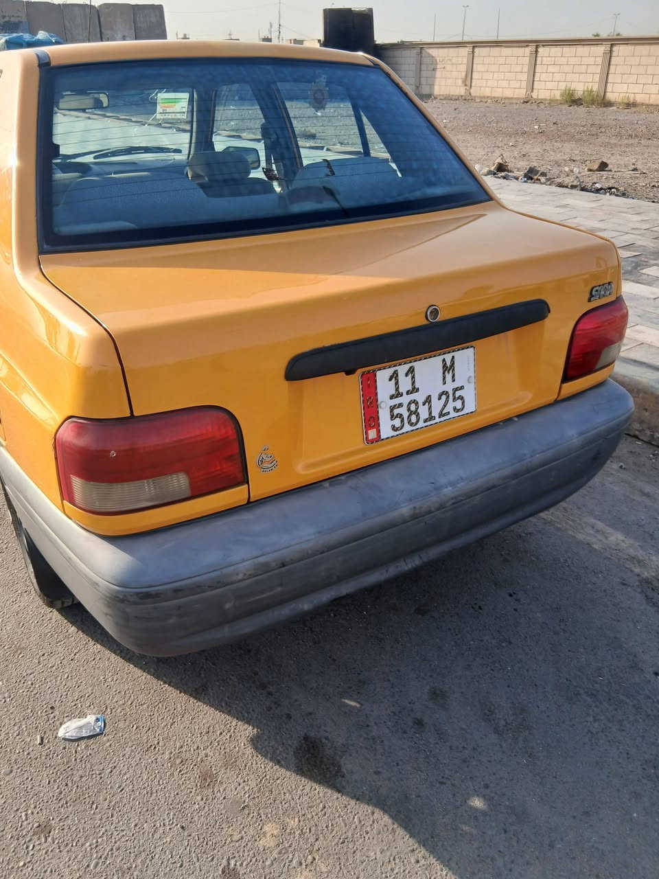 سلام عليكم سايبه 
مديل ١٨ سياره جاهزه 
تخم تاير شواصي تبريد ثلج
حداده جديده جير من الله 
العنوان بغداد 
***********
