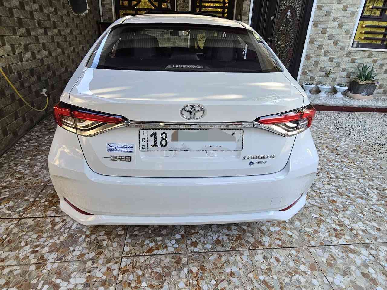 النوع : تويوتا كورولا هايبرد ( شكل الخليجي)
الموديل /2025
عداد المسافه 6 الف كيلو
الرقم : بابل انكليزي بسمي
*كفاله عامه 
السياره : جديدة ونظيفة بحالة الوكاله 
المواصفات :
* محرك : 1800 هايبرد
*فتحة سقف
*داخل جلد اسود
* تبريد قطعتين
*ردارات
*بصمه + بصمه ابواب
*بصمة صندوق@ 
* شاشة + كاميره + كاربلي
*3 انظمه قياده
*سايد بريك بصمه
*فول تحكم ستيرن
*مثبت سرعه وتحديد مسار
*السعر ١٦٣سعر نهائي 
مكان السياره بابل مركز المدينة شارع ١٠٠
للأتصال
***********
***********
