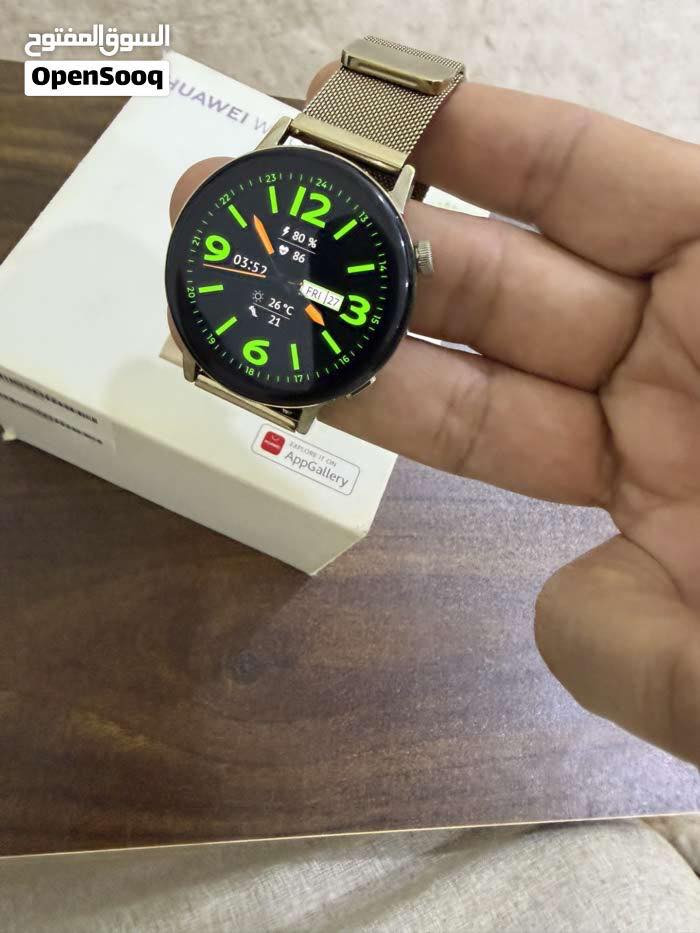مرحبا / ساعه هواوي جي تي 3اصدارخاص حجم 42 ستانليس ستيل استقبال مكالمات ذهبي  برامج صحه رياضه مع الشاحنه والعلبه للبيع 250 الف
 بصره ***********
