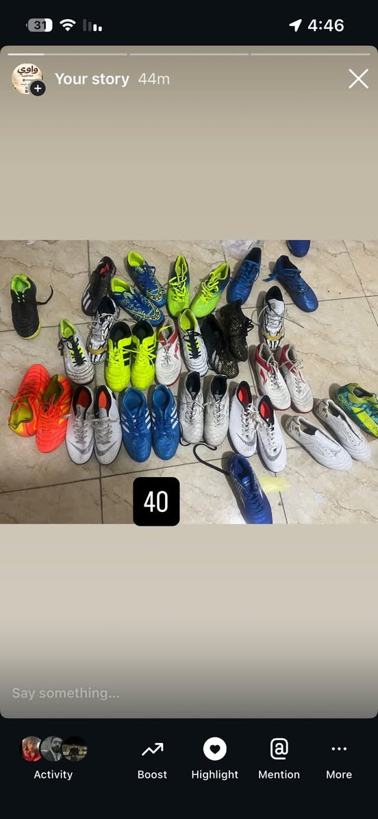 متوفر احذيه باله توصيل للكل العراق


**إذا كنت صاحب هذا الإعلان وتريد حذفه لأي سبب، رجاءا أرسل رسالة إلى الدعم الفني**