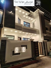 بيت للبيع مساحه 100متر واجهه 6وربع نزال 16 قرار قاضي يحتوي ع مدخلين ست...