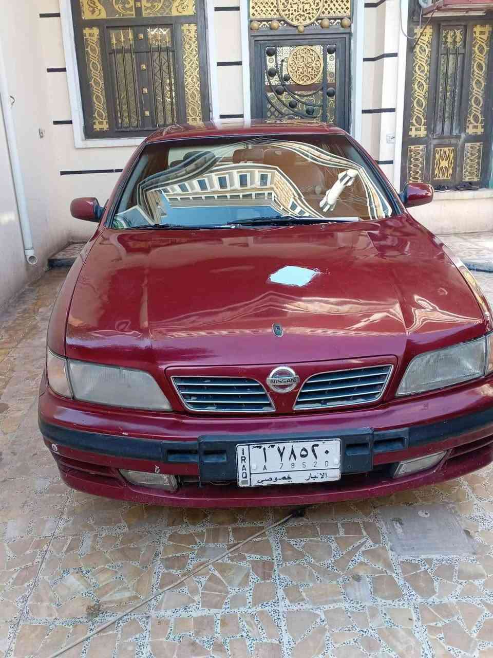 السلام عليكم ورحمة الله وبركاته
إخوان سياره نيسان مكسيما موديل 96 
كير أوتو محرك كامري أبو الكف تبريد شغال ترايك 
وين ما تريد مكاني فلوجه 
السعر 45 بي مجال 
***********
