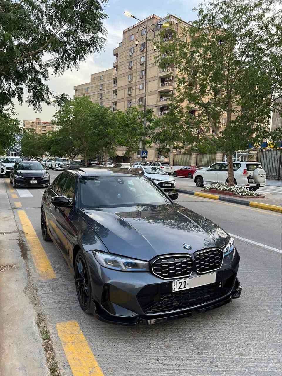 BMW330 X Drive
2020 Kit M 2024 
‎ماشيه ٨٥
‎السياره فول موصفات 
‎كيجات دجتال 
‎شاشه  كبيره
‎كشنات تدفئه + فول تحكم+خزن ميموري
‎رادر منع تصادم+رادر النقطه العمياء+رادر خطوط الطريق 
‎اوتو هولد
‎٣ مودات للقياده 
‎اناره ليد دشبول متغير الوان 
‎حادثها جاملغ امامي وباب بدون دواخل 
‎صور الحادث موجوده
‎ايرباك طاك
‎محرك جديد شادلها
‎كير تبريد كهربائيات كفاله صفرمسج
‎الصدر يحتاجله ترتيب بسيط
‎سياره كلش حلوه وكاعد 
‎رقم سليمانيه تحويلك ثاني يوم
***********
‎مكان السياره بغداد المنصور بغداد, العراق
