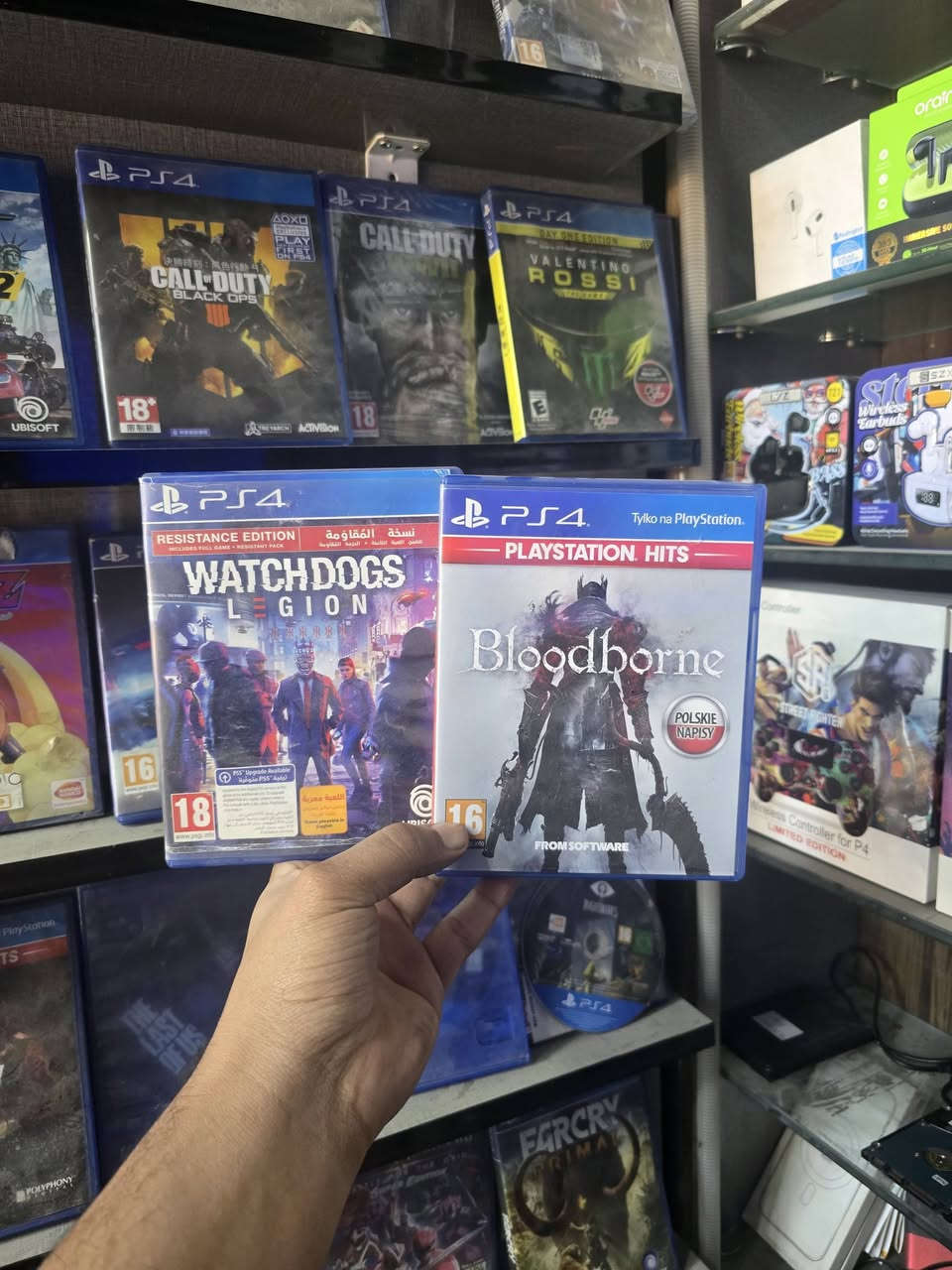 العاب مستخدم و جديد للبيع او مراوس
توصيل متوفر للجميع المحافظات 

بلس إماراتي سعودي أمريكي دفع ماستر فقط 💯
بغداد مدينه الصدر قطاع ٧١
***********
