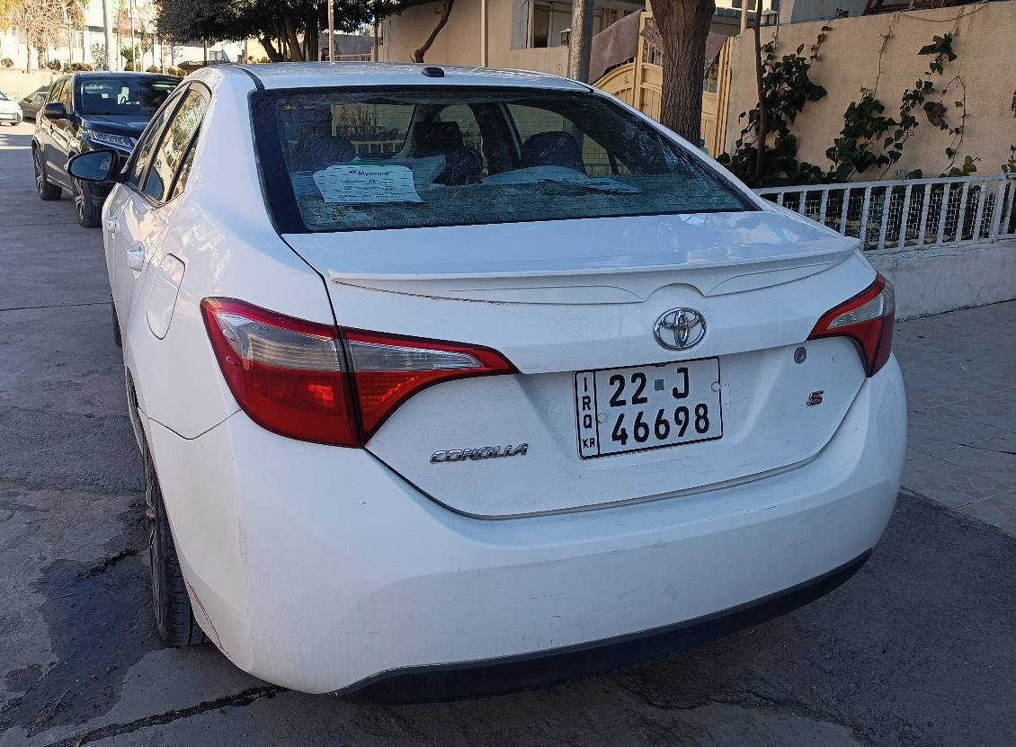 ***********
تویتا کرۆلا سپۆرت ٢٠١٦ امریکی
مواسفات s تحدید سرعە سکان ڤۆلێۆم تحکم سەرسکان دوگمەی سپۆرت ناوڕەشی کوشن جلد پێشی کەپسە دوو چامەلغی دواوەی بۆیاخە سندوقی گۆڕاوە بەبیلاد چەمەلەغی پێشەوەی پەڵەیەک کارتی هەیە ١١٨ هەزار مایڵ ڕۆشتوە کەمێ ناوسنوقی گرتوە نرخی ١١٧ گەڵاو معاملە  سالانەی ٢٠٢٨ بەسەردەچێت
*********** السليمانية, العراق
