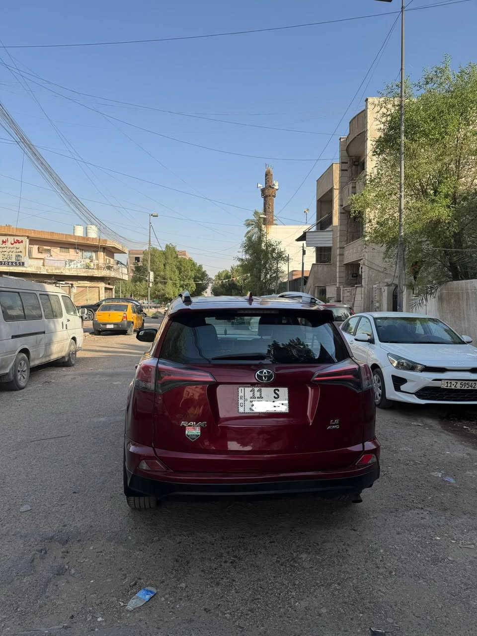 للبيع RAV 4 2018 امريكي
رقم بغداد سياره ب اسمي 
حادث خشم بنيد بدون دواخل 
صبخ بيه بنيد وبيه بارد شي بسيط
سياره مال بيت جديده 
تخم تايرات جديد 
باتري جديد 
عبوه فيت بم جديده كامله 
تبريد ثلج مراوح جدد 
مكينه مملعوب بيه ابد 
عندك بس الكير جان بي هاف وسويته رجع بلادي 
ترايك للبصره تطلع بيه 
رايده ١٧٥ ورقه 
رقم ***********
